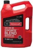 Ford Motorcraft "Synthetic Blend Motor Oil 5W-30"